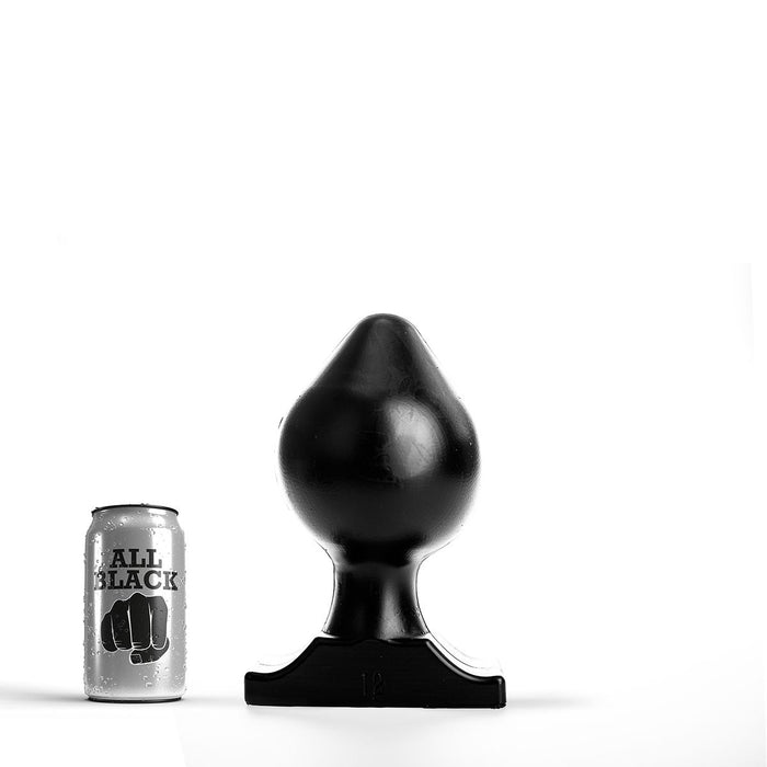 All Black - Buttplug - 22,5 x 12 cm - Zwart-Laced-up.nl