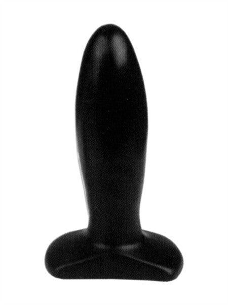 All Black - Buttplug 9,5 x 2,7 cm - Zwart-Erotiekvoordeel.nl