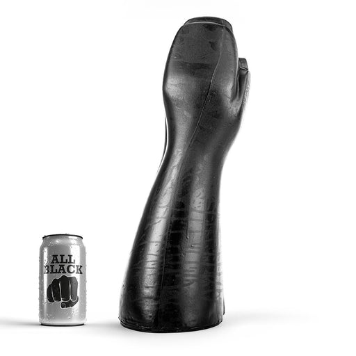 All Black - Fisting Dildo - 39 x 16 cm - Zwart-Laced-up.nl