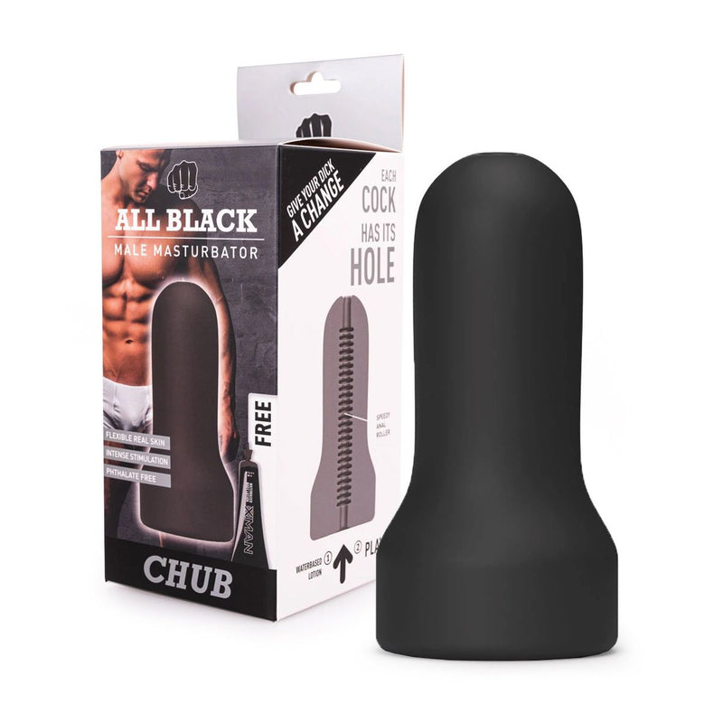 All Black - Masturbator Chub-Laced-up.nl