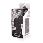 All Black - Masturbator Twink-Laced-up.nl