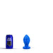 All Blue - Buttplug 12 x 5 cm - Blauw-Erotiekvoordeel.nl