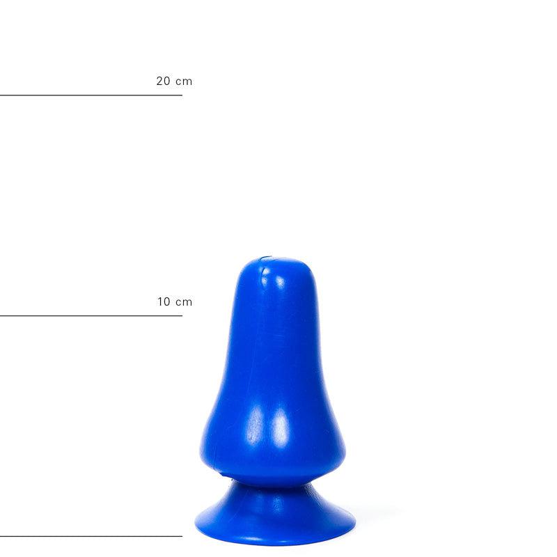 All Blue - Buttplug 12 x 7 cm - Blauw