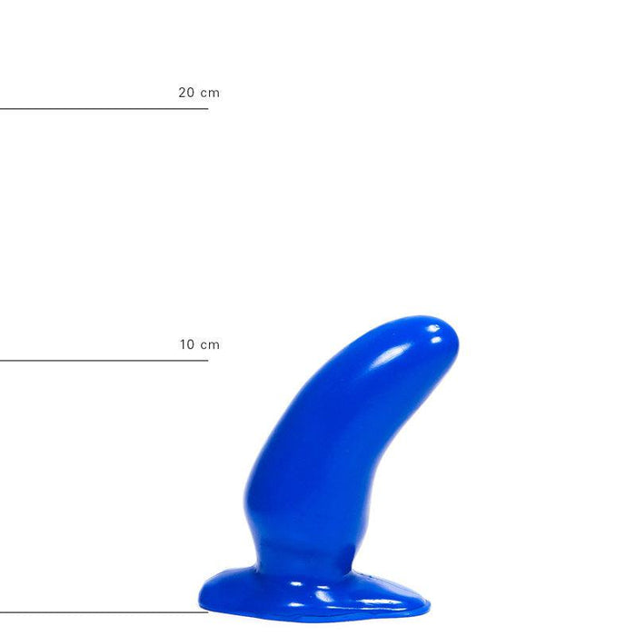 All Blue - Buttplug 13 x 5 cm - Blauw