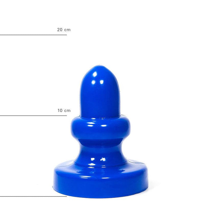 All Blue - Buttplug 17 x 8 cm - Blauw