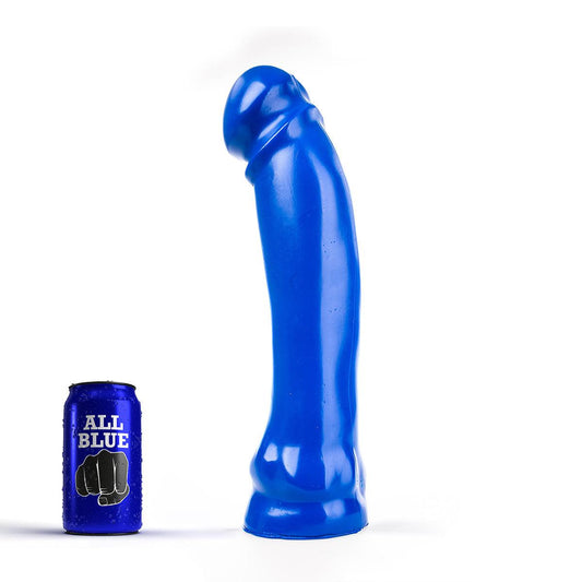 All Blue - Dildo 33 x 7 cm - Blauw