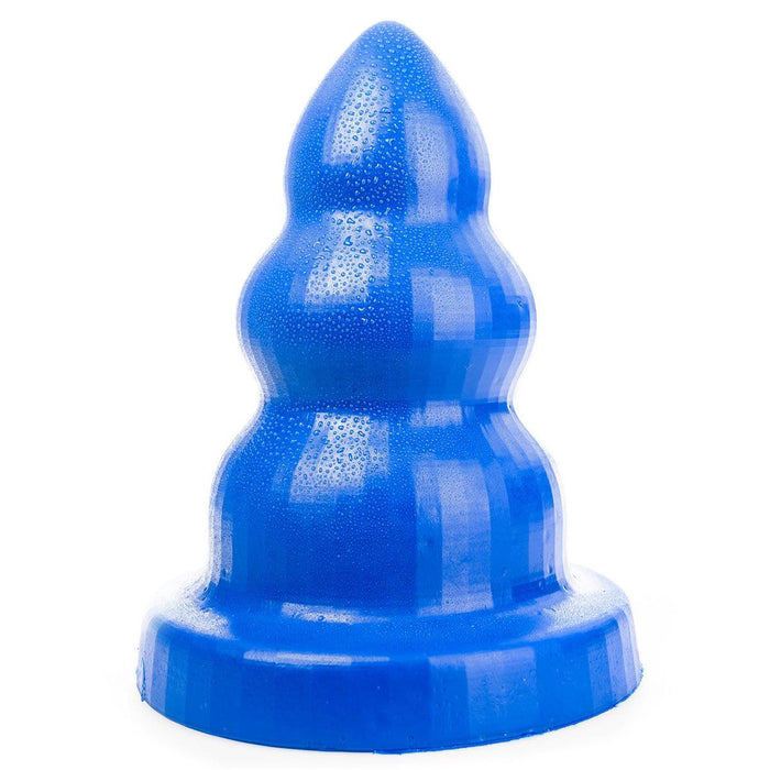 All Blue - Triple Pleasure Buttplug - Blauw