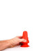 All Red - Buttplug 12 x 7 cm - Rood