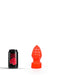 All Red - Buttplug 15 x 6 cm - Rood