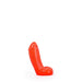 All Red - Dildo 18 x 5,5 cm - Rood