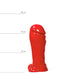 All Red - Dildo 22 x 8 cm - Rood