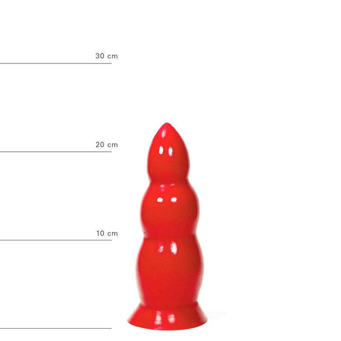 All Red - Dildo 23 x 8 cm - Rood-Erotiekvoordeel.nl