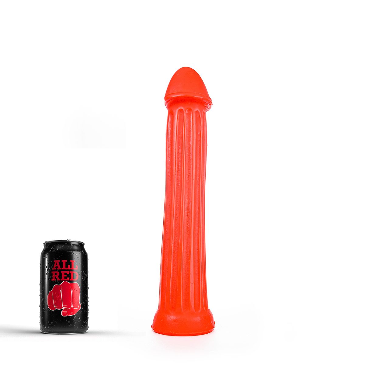 All Red - Dildo 31 x 5,5 cm - Rood