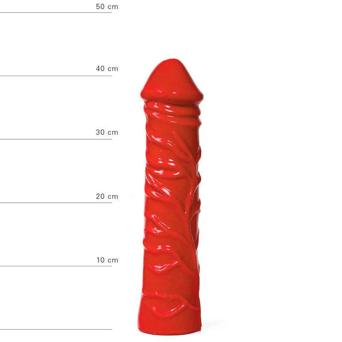 All Red - Dildo 31 x 6,5 cm - Rood