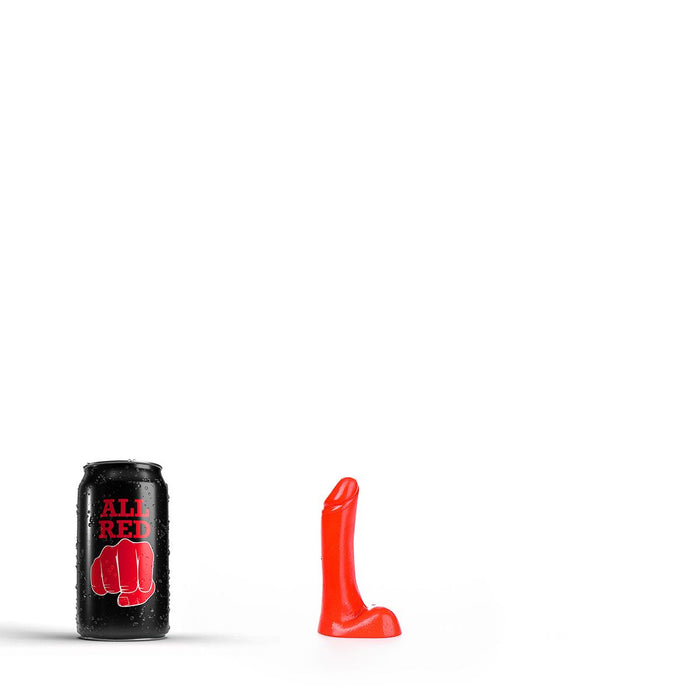 All Red - Dildo 9 x 2 cm - Rood