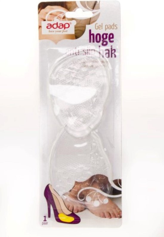 Anti slip gel pads voor hoge hakken | Gel pads | Anti-slip | 2 stuks | Transparant-Laced-up.nl