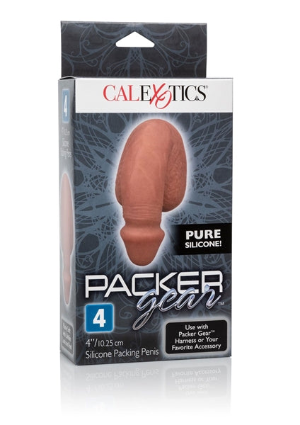 Calexotics - Siliconen Packing Penis - Slappe Penis - FtM Drag - 10,25 cm - medium huidskleur-Laced-up.nl