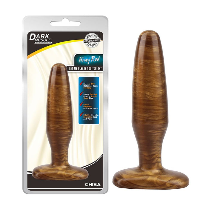 Chisa - Gold - Gouden Buttplug Hiny Rod - Goud-Laced-up.nl