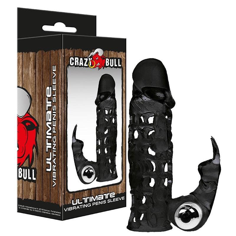 Crazy Bull - Ultimate Vibrerende Penis Sleeve Met Clitoris Stimulator-Erotiekvoordeel.nl