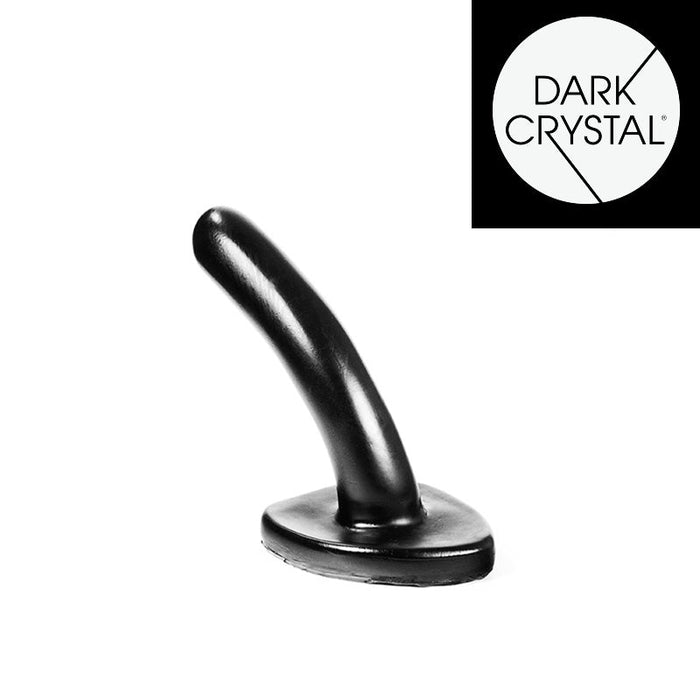 Dark Crystal - Anaal Dildo 21 x 4 cm - Zwart