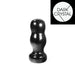 Dark Crystal - Bollen Buttplug 14,5 x 6 cm - Zwart