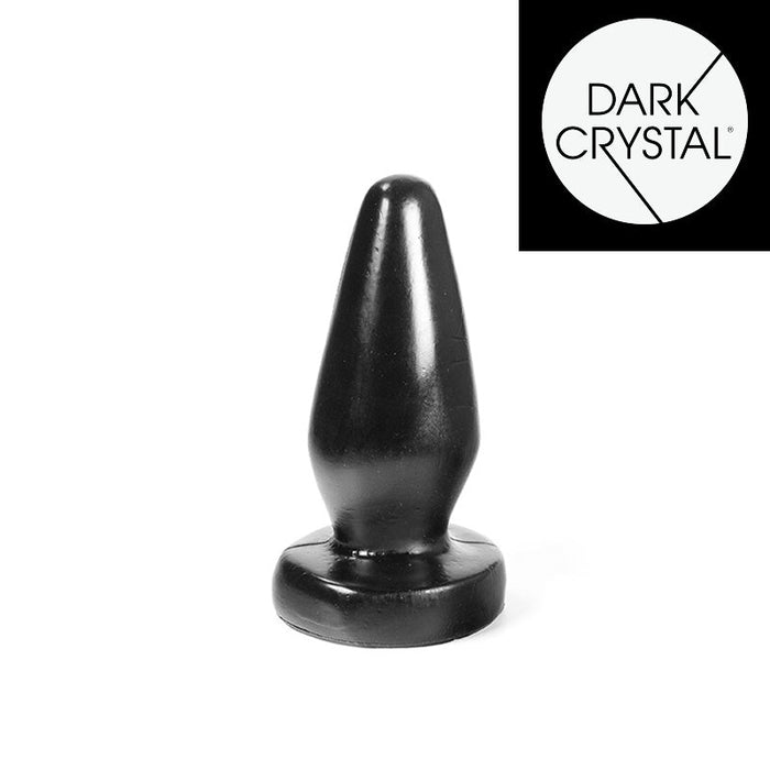 Dark Crystal - Buttplug 15 x 6 cm - Zwart