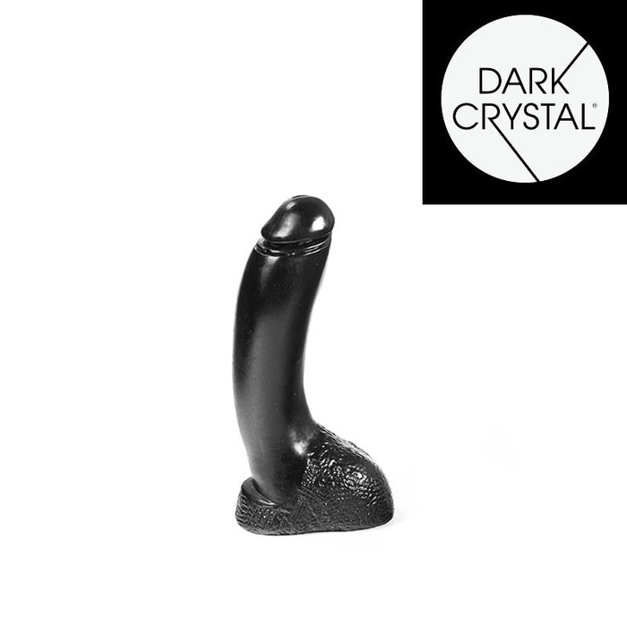 Dark Crystal - Dildo 21,5 x 5cm - Zwart