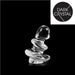 Dark Crystal - Schroef Buttplug 16 x 11 cm - Transparant