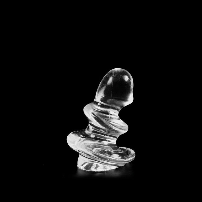 Dark Crystal - Schroef Buttplug 16 x 11 cm - Transparant