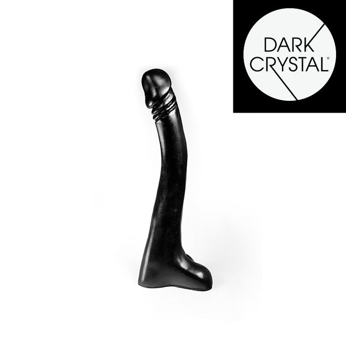 Dark Crystal - XXL Dildo 30,5 x 3,7 cm - Zwart