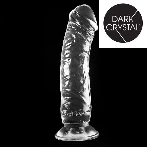 Dark Crystal - XXL Dildo 32 x 7 cm - Transparant-Laced-up.nl