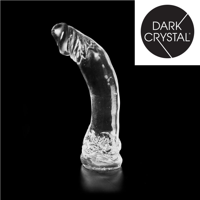 Dark Crystal - XXL Dildo 34 x 7 cm - Transparant