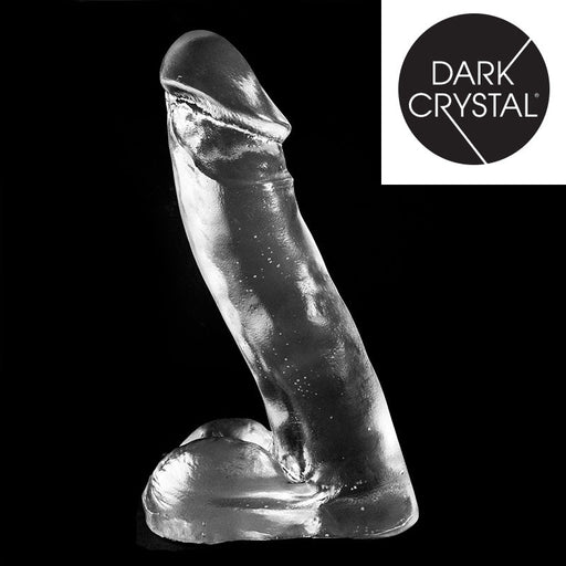Dark Crystal - XXL Dildo 38 x 8 cm - Transparant