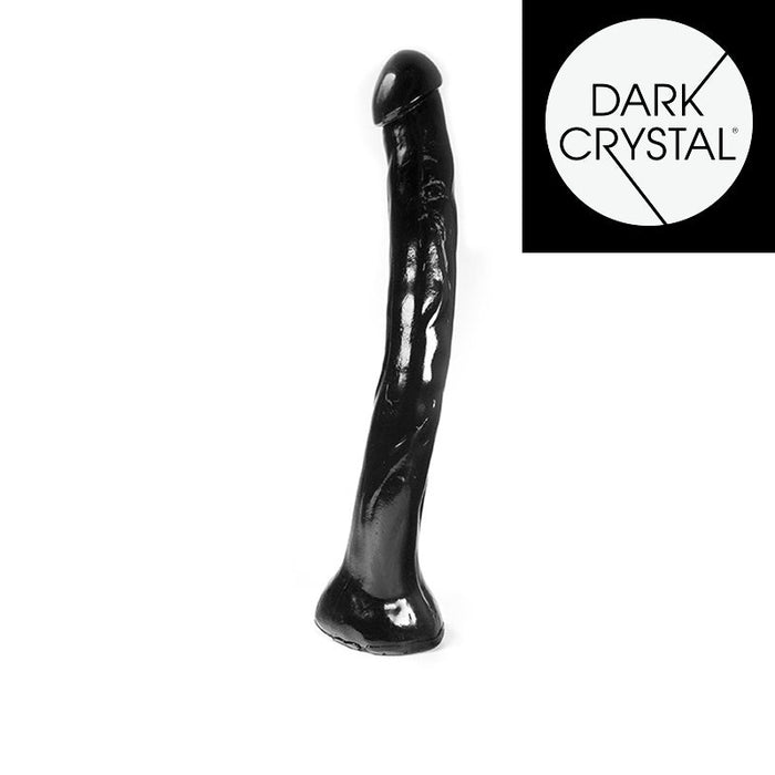 Dark Crystal - XXL Dildo 53 x 6 cm - Zwart