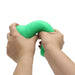 DeLuxe Pure Nature Neo Colours Siliconen Dildo 23 x 4.1 cm - groen