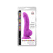DeLuxe Pure Nature Neo Colours Siliconen Dildo 23 x 4.1 cm - Paars