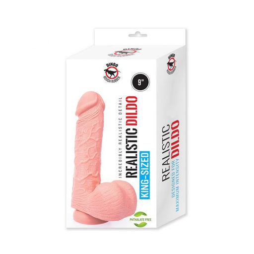 Dinoo - XL Dildo - Scream - 23 x 5.5 cm - Lichte Huidskleur-Laced-up.nl