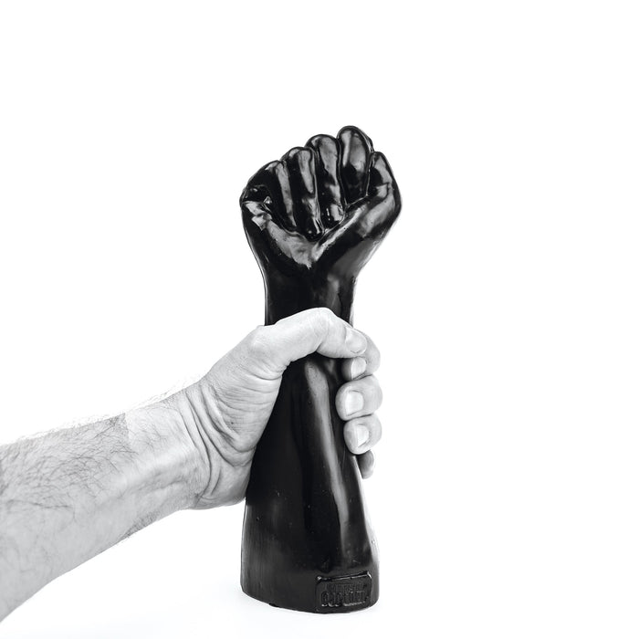 Domestic Partner - Fist of Victory - Dildo - 26 x 9 cm - Zwart-Laced-up.nl