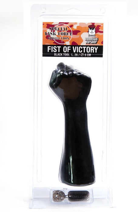 Domestic Partner - Fist of Victory - Dildo - 26 x 9 cm - Zwart-Laced-up.nl