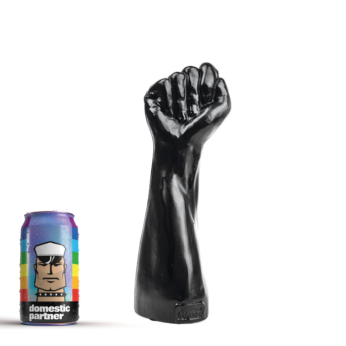Domestic Partner - Fist of Victory - Dildo - 26 x 9 cm - Zwart-Laced-up.nl