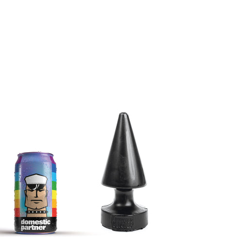 Domestic Partner - Mini Crack Attack - Buttplug - 15 x 6 cm - Zwart-Laced-up.nl