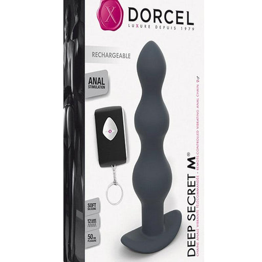 Dorcel - Deep Secret - Vibrerende Buttplug Met Afstandsbediening - Medium-Erotiekvoordeel.nl