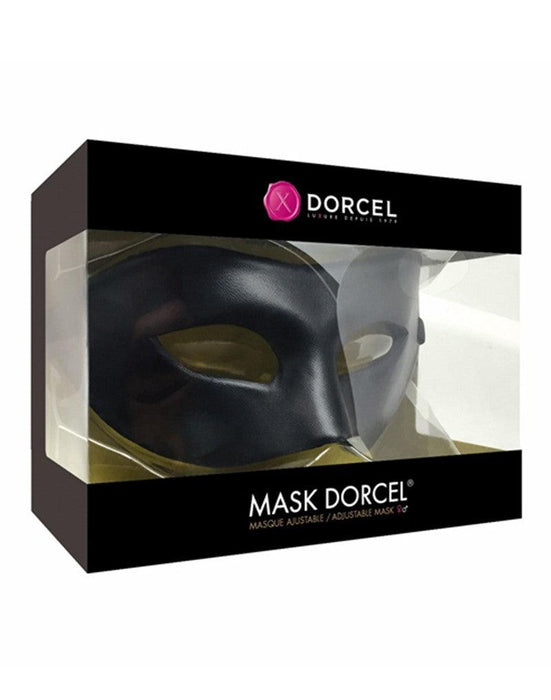 Dorcel - Eyes Wide Shut - Masker - Verstelbaar - Kunstleer - Zwart-Erotiekvoordeel.nl