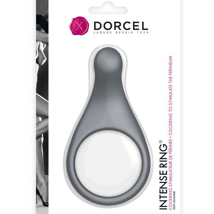 Dorcel - Intense Ring - Penisring Met Perineum Stimulator - Zwart-Erotiekvoordeel.nl