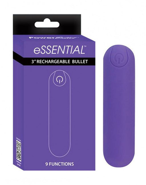 Essential Power Bullet - Mini Vibrator - Paars-Erotiekvoordeel.nl
