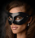 Eyes Wide Shut Masquerade Masker - Zwart-Erotiekvoordeel.nl