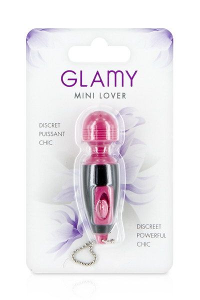 Glamy - Mini Lover - Sleutelhanger Vibrator - Roze-Erotiekvoordeel.nl