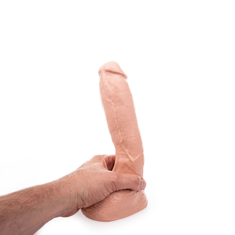 HUNG System - Jay - Dildo - Met Vac-U-Lock - Medium - Lichte Huidskleur-Laced-up.nl