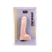 HUNG System - Jay - Dildo - Met Vac-U-Lock - Medium - Lichte Huidskleur-Laced-up.nl