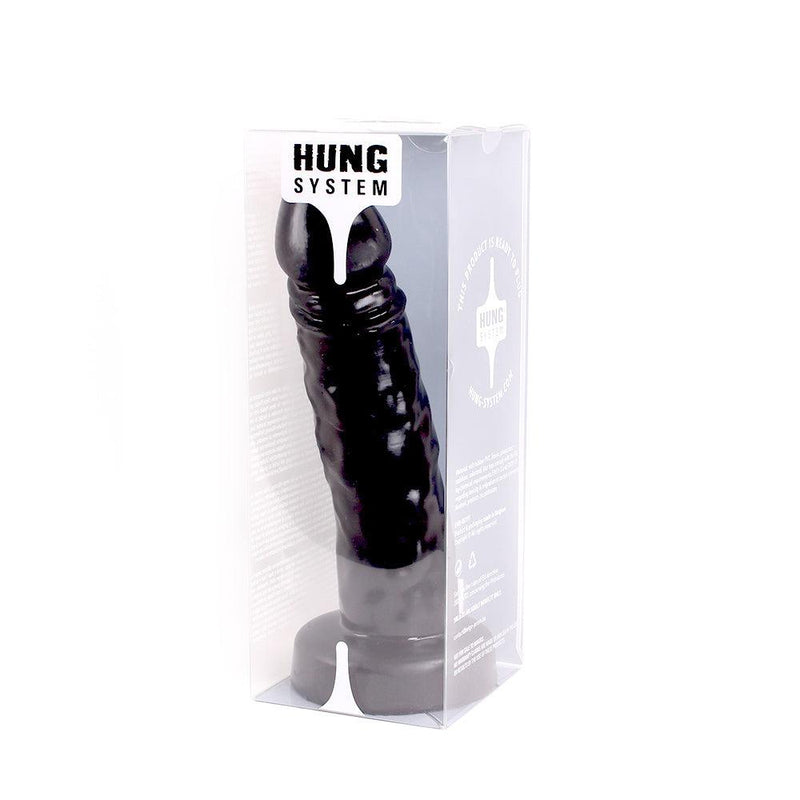 HUNG System - Jimmy - Dildo - Met Vac-U-Lock - 27 cm - Zwart-Laced-up.nl